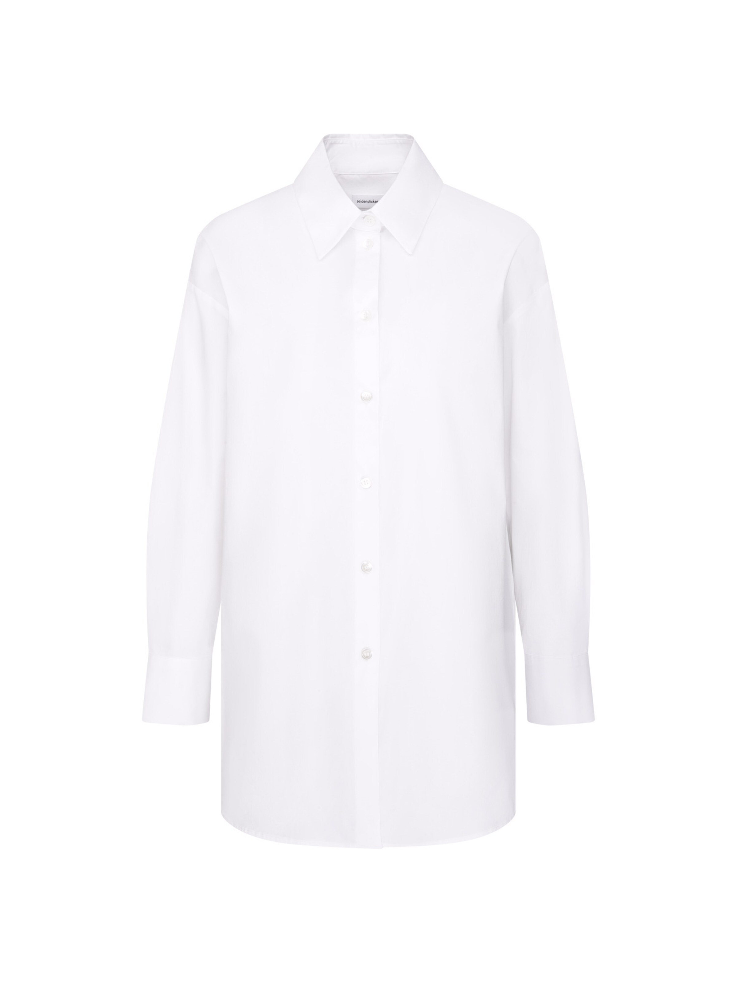 SEIDENSTICKER Blouse 'August Drop 252' in White: front