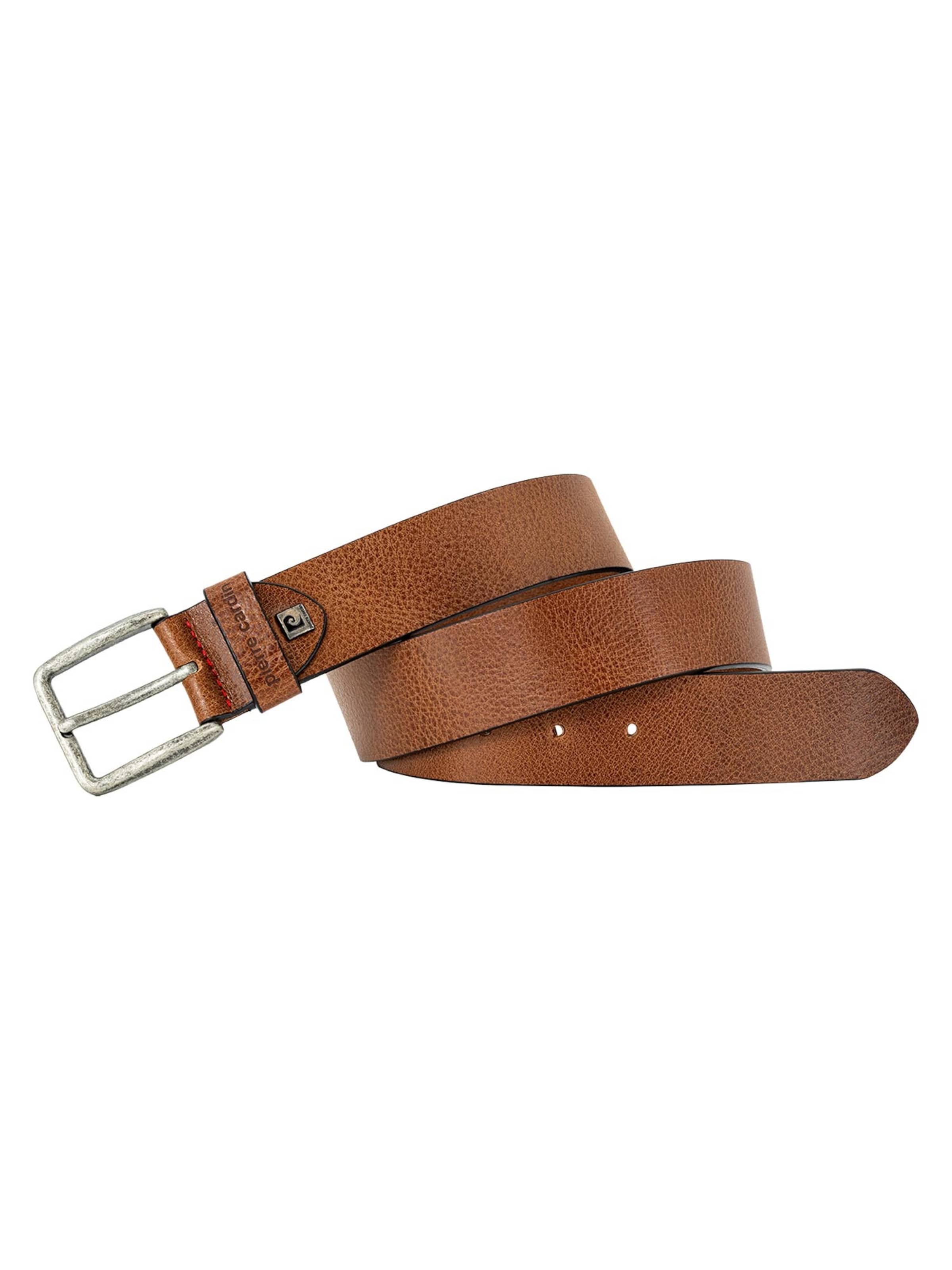 PIERRE CARDIN Belt 'Basic' in Brown