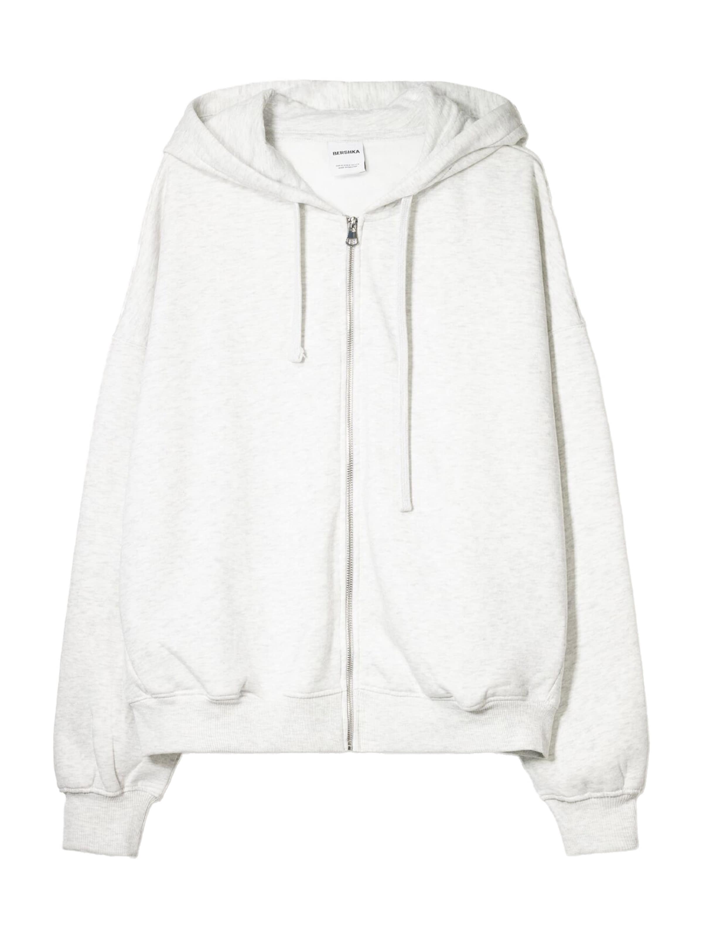 Bershka Sweatjacka i grå: framsida
