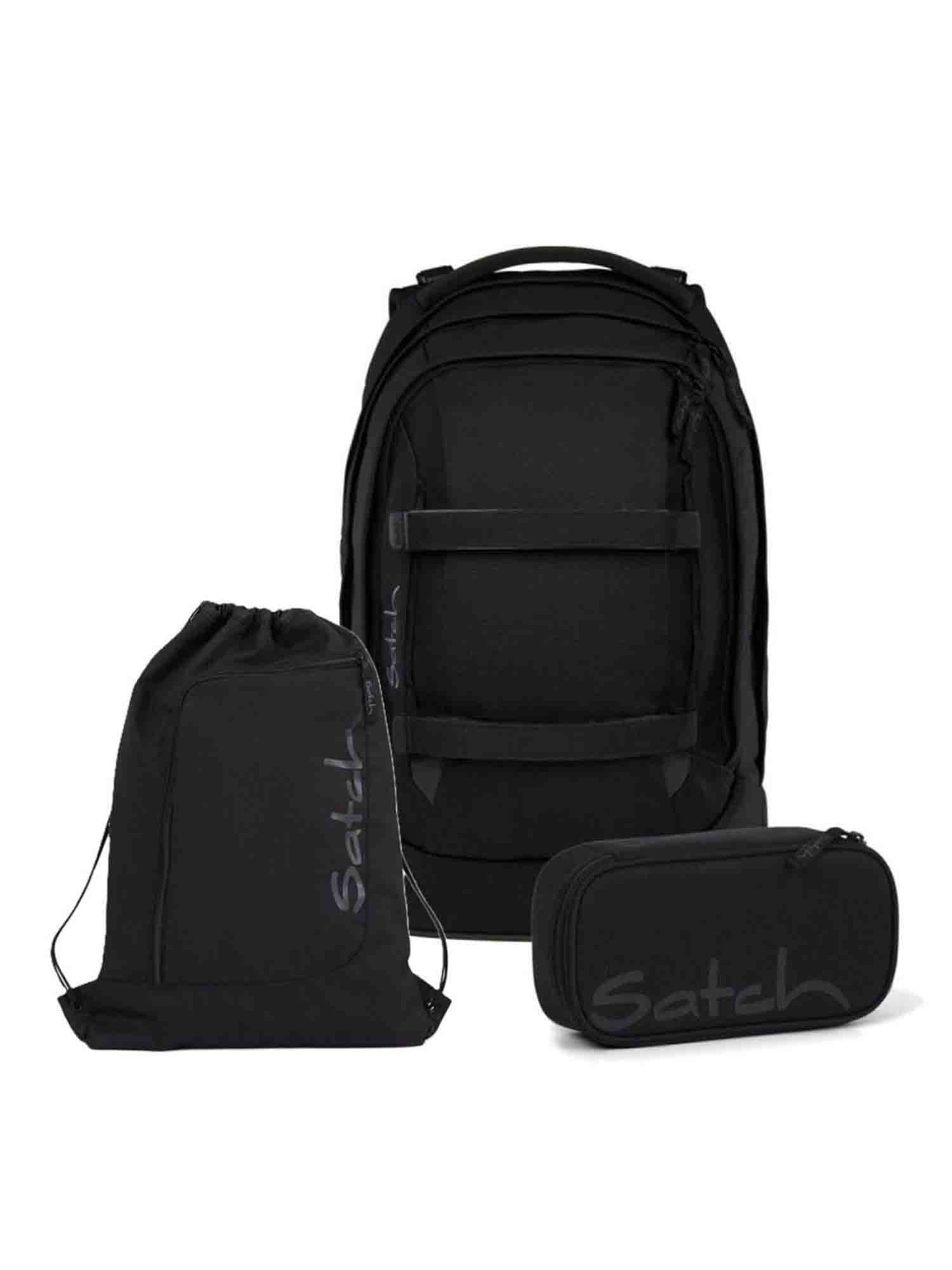 Satch Rucksack‌‌ in Schwarz: Vorderseite
