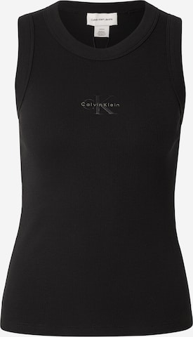 Haut Calvin Klein Jeans en noir : devant