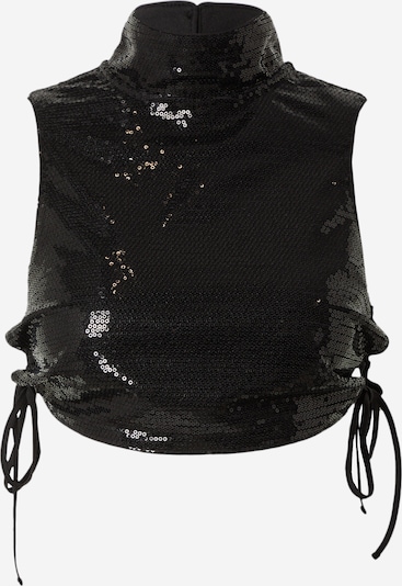 Palaidinė be rankovių iš sry dad., spalva – juoda, Prekių apžvalga