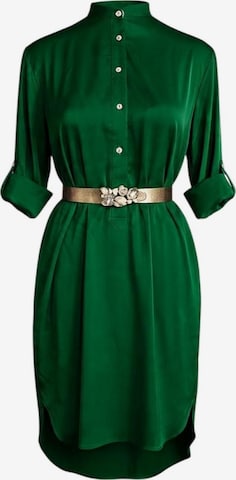 Georgiana Datcu - Túnica 'Royal' em verde: frente
