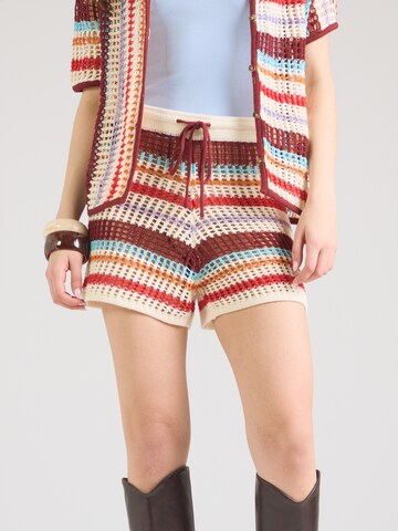 raudona TOPSHOP Standartinis Kelnės 'Kaia': priekis