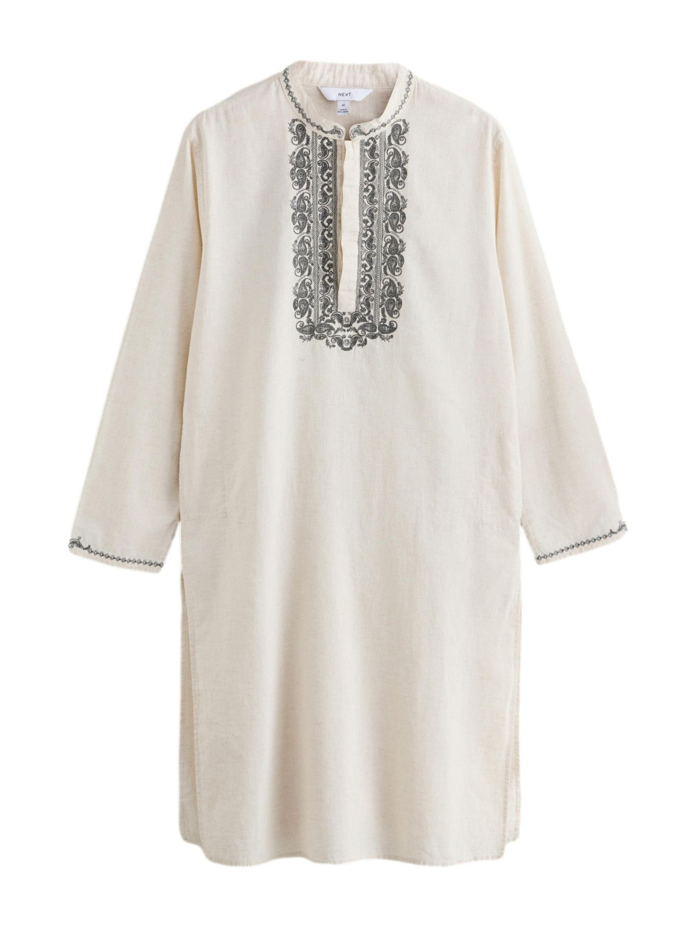 Next Regular Fit Kurta in Beige: Vorderseite