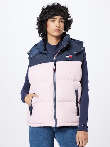 Tommy Jeans Weste 'Alaska' in Pink: predná strana