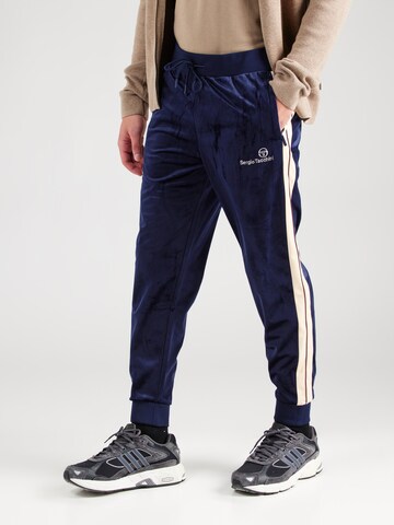 Sergio Tacchini Tapered Hose in Blau: Vorderseite