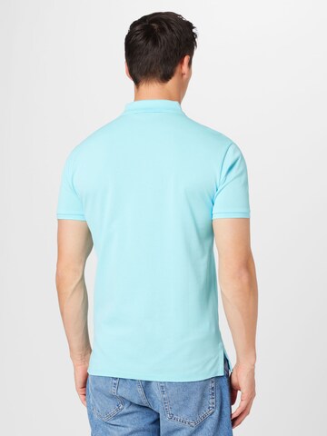 Polo Ralph Lauren Přiléhavý střih Tričko – modrá