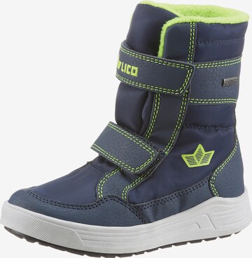 LICO Snow Boots in Blue: front