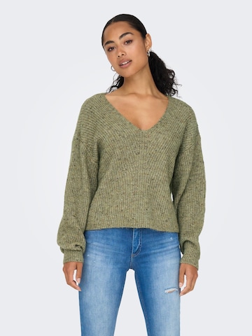 ONLY Sweater 'VENEDA' in Green: front