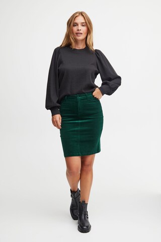 PULZ Jeans - Saia 'Mila' em verde