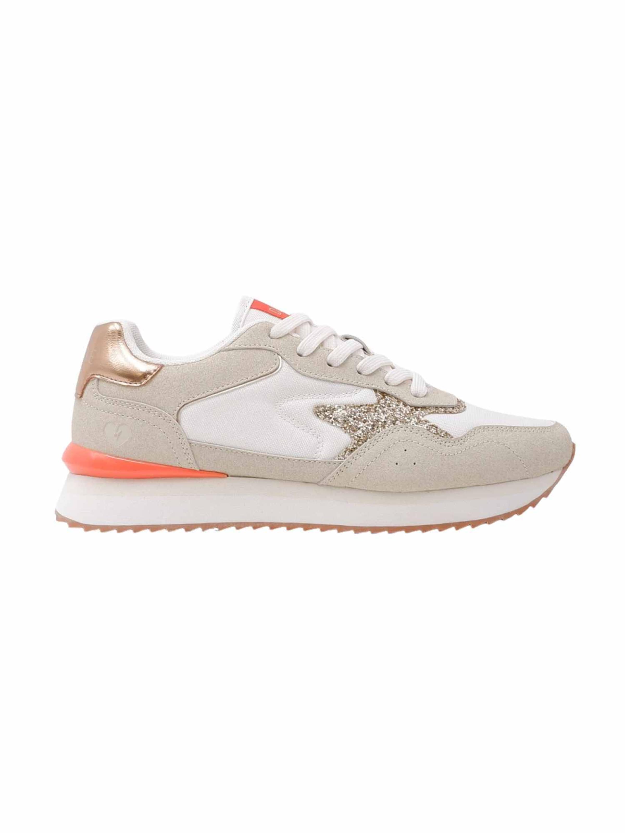 Baskets basses 'Dolly' Deeluxe en beige