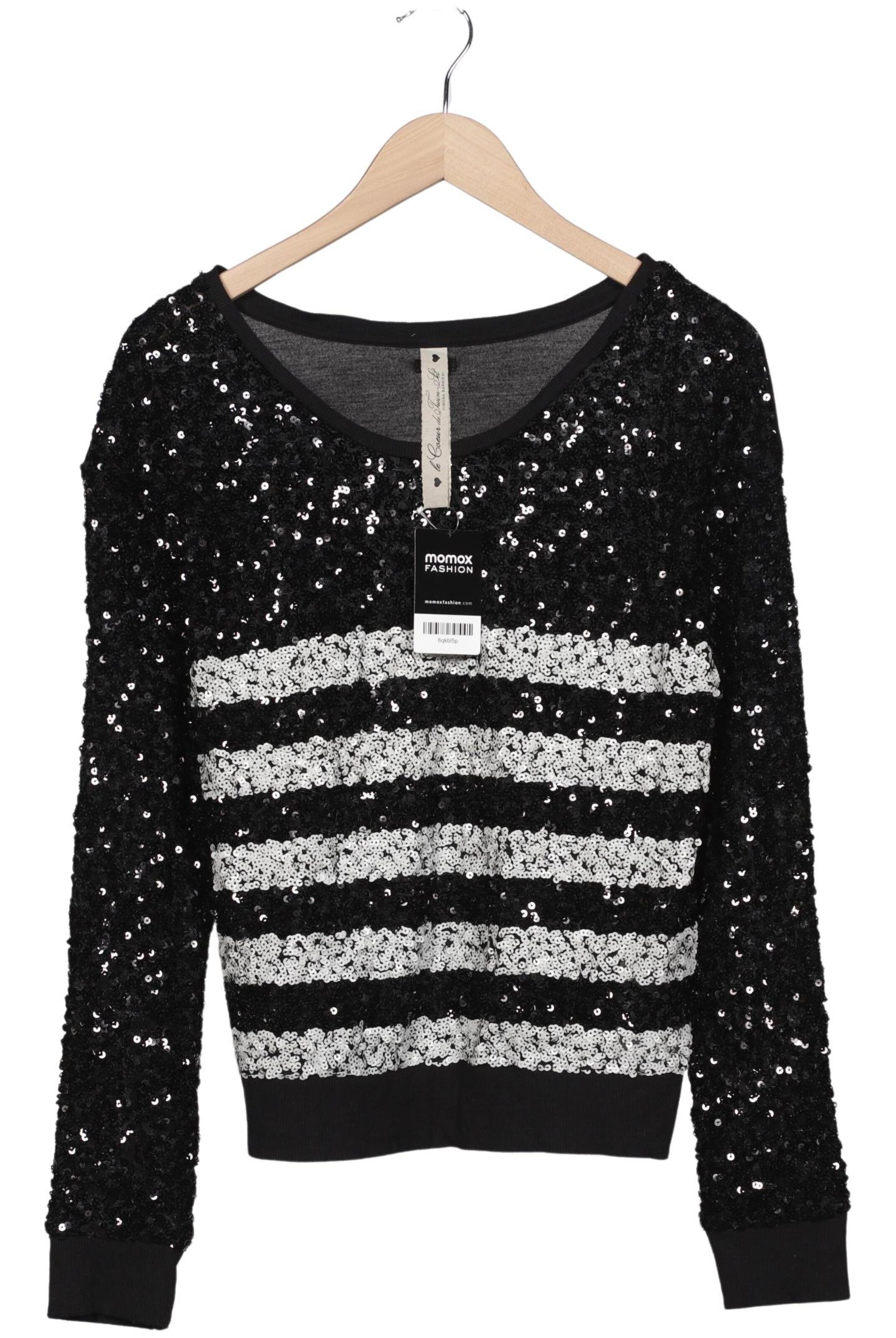 Twin Set Sweatshirt & Zip-Up Hoodie in XL in Black: front