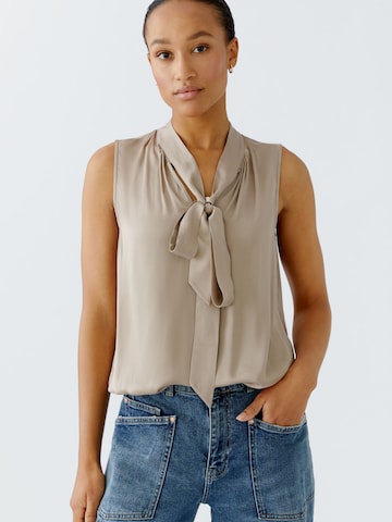 OUI Blouse in Brown: front