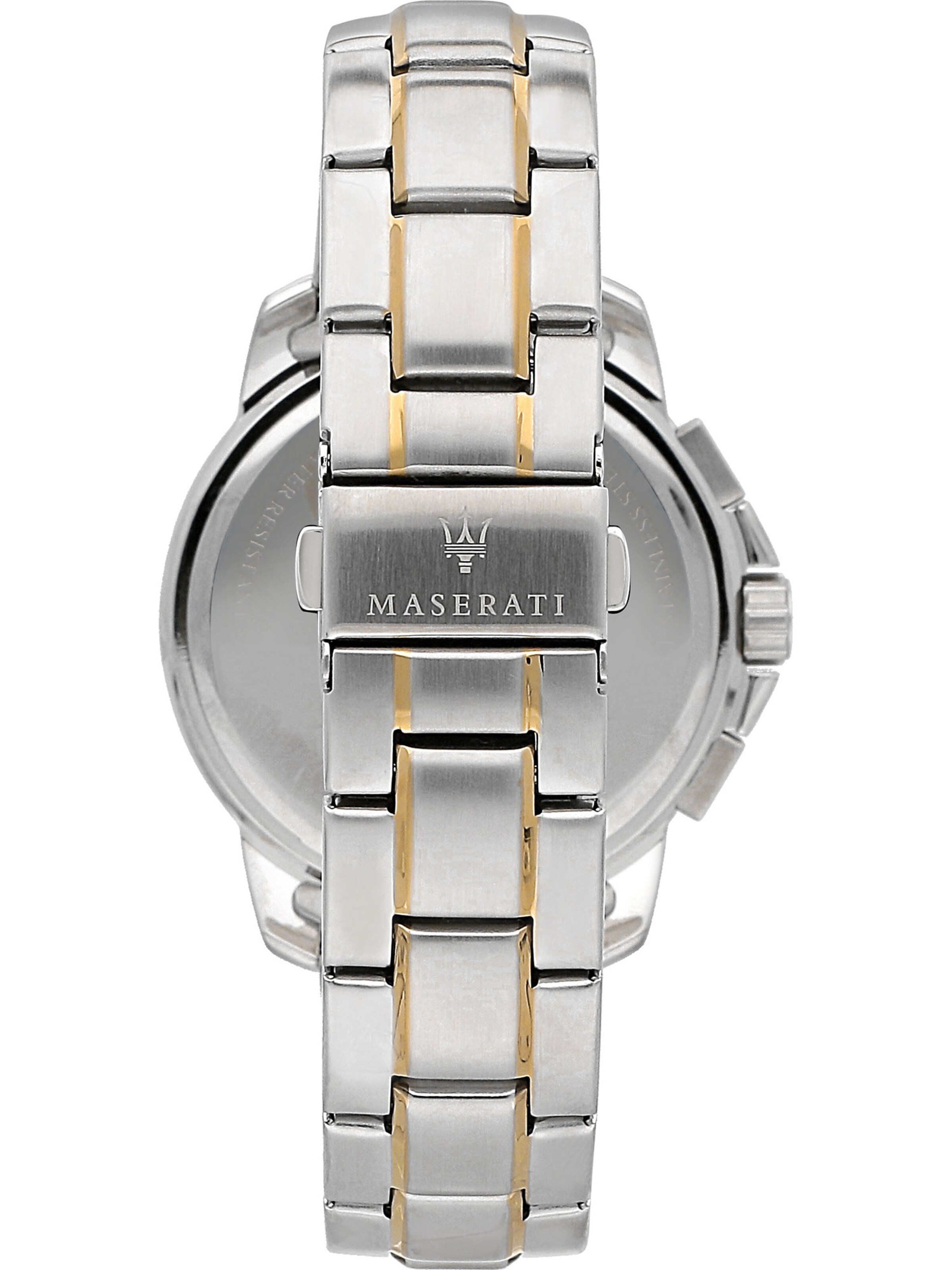 Maserati Uhr in Silber