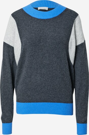 AMERICAN VINTAGE Pull-over 'DAMSVILLE' en bleu ciel / anthracite / gris clair, Vue avec produit