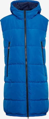 The Jogg Concept Bodywarmer 'ALINA' in Blauw: voorkant