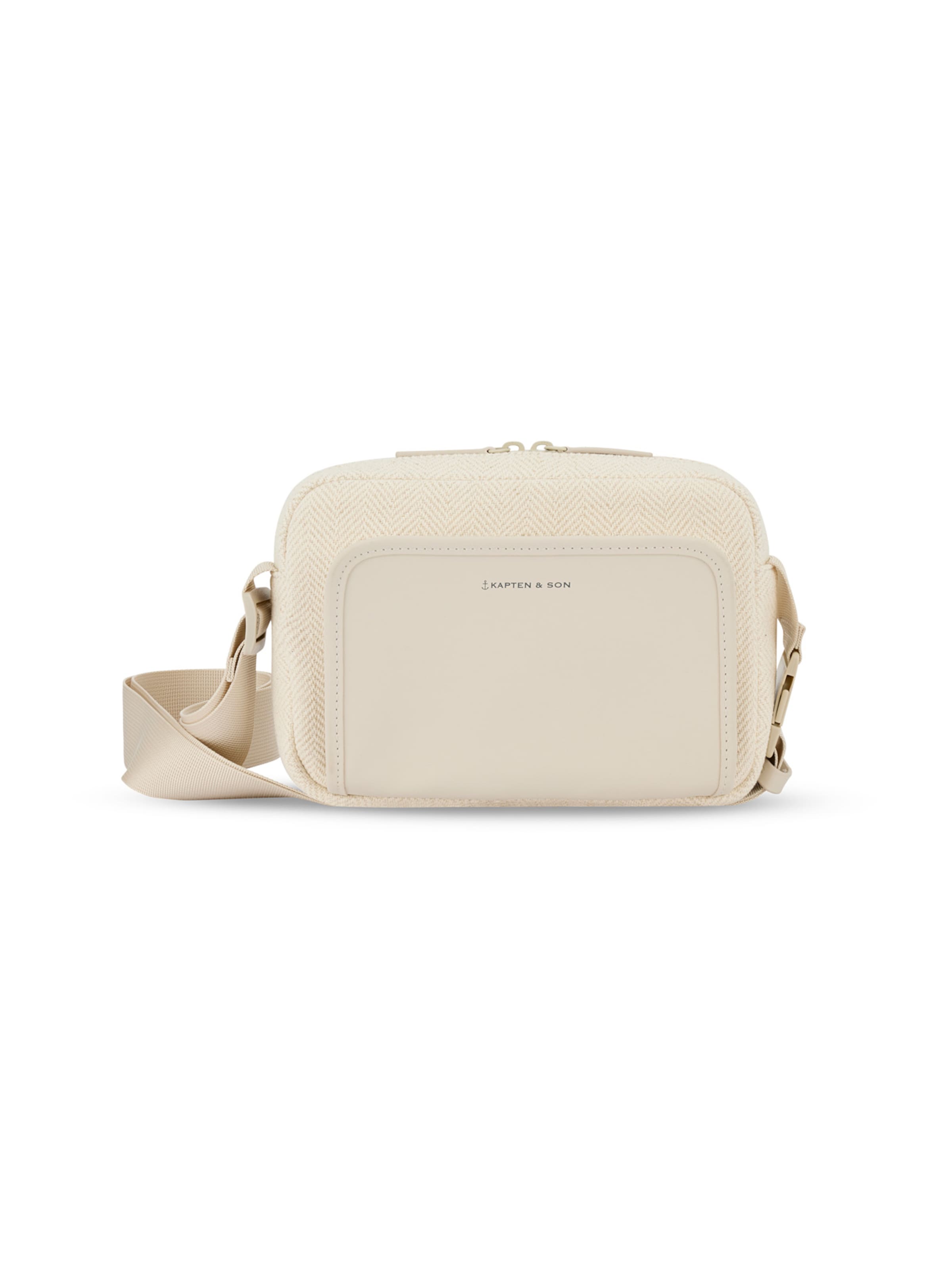 Kapten & Son Crossbody bag 'Lulea' in Beige: front