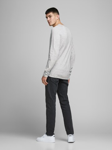 JACK & JONES Regular fit Sweater 'Hill' in Grey