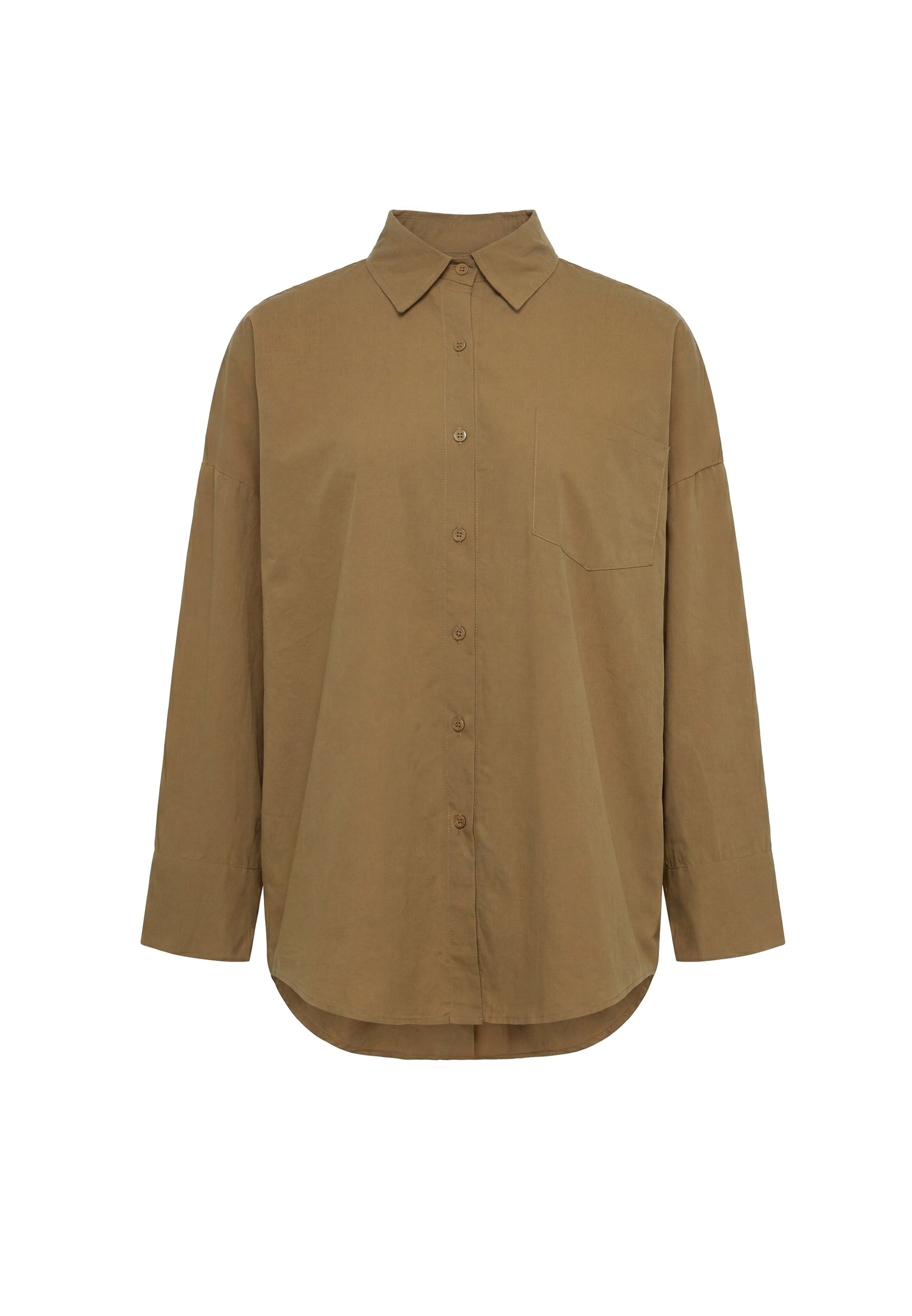 MYMO Blouse in Beige: front