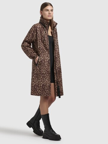khujo Between-seasons coat 'ERTHE LEO' in Brown