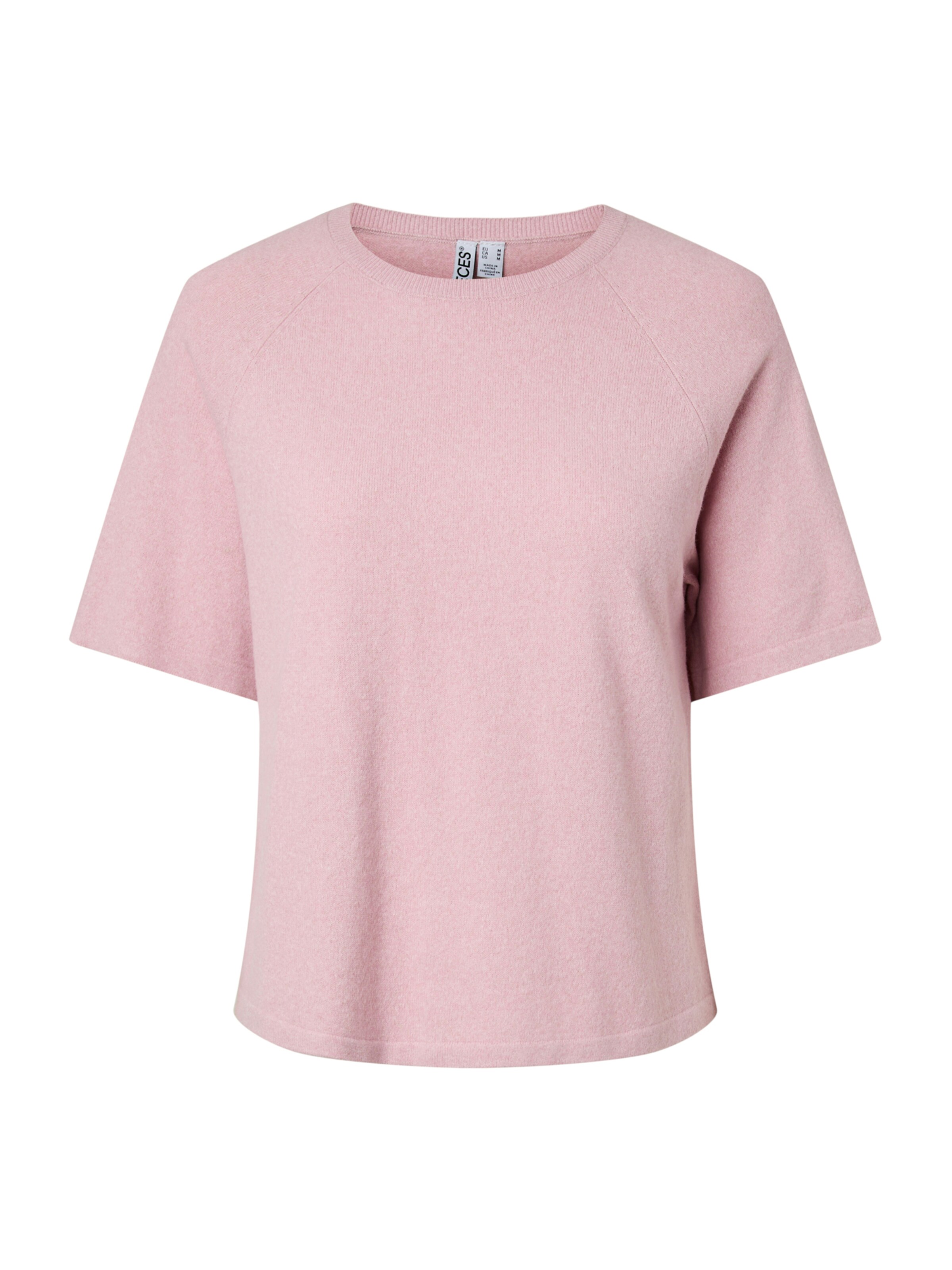 PIECES Sweater 'PCBREE' in Pink: front