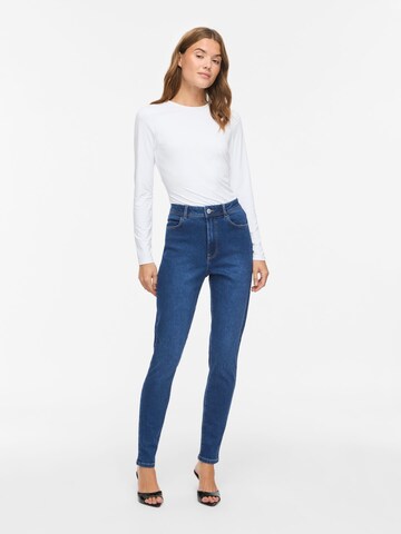 VILA - Skinny Vaquero en azul