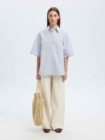 SELECTED Blouse in Blauw