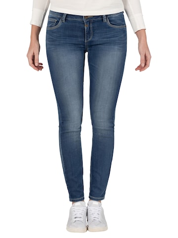 Skinny Jean 'Aleena' TIMEZONE en bleu : devant