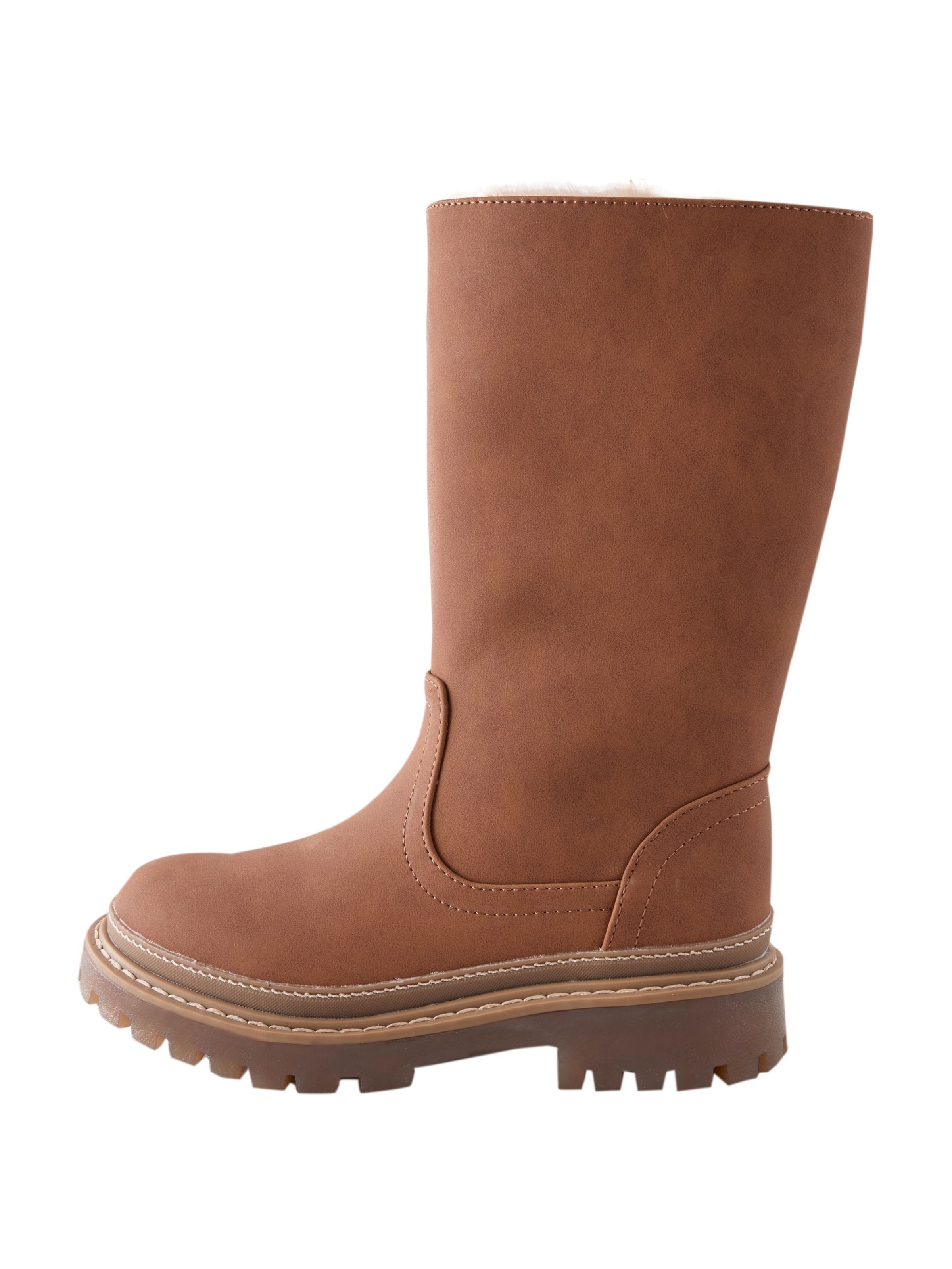 Next Boot in Brown: front