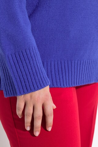 MIAMODA Pullover in Blau