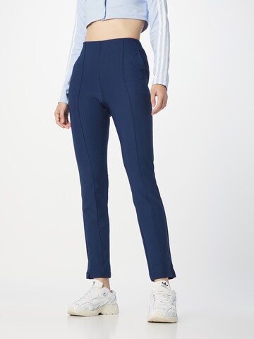 ADIDAS GOLF Slim fit Workout Pants in Blue: front