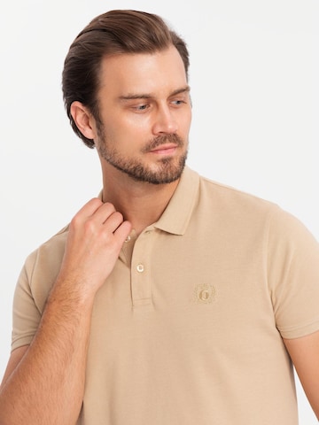 Ombre Shirt 'OM-POBS-0133' in Beige