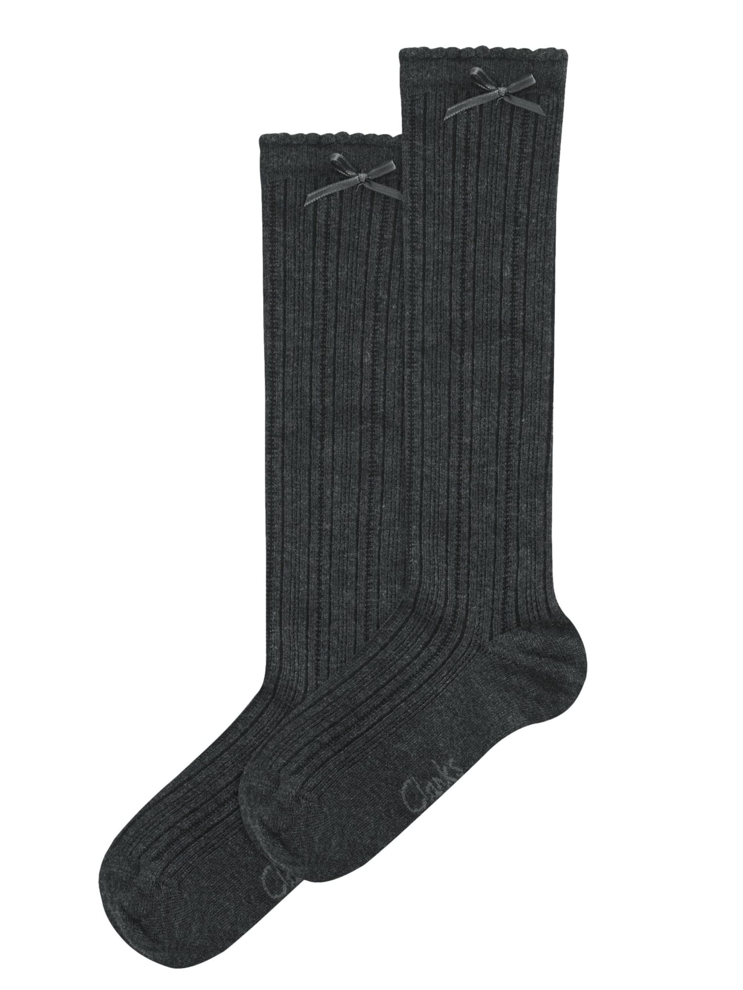 CLARKS Ponožky – šedá: přední strana