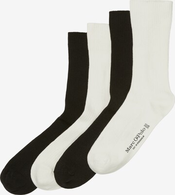 Marc O'Polo Socks in Black: front