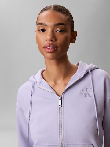 Calvin Klein Jeans Sweatvest in Lila