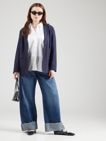ONLY Carmakoma Blazer 'TRAVEL' in Blue