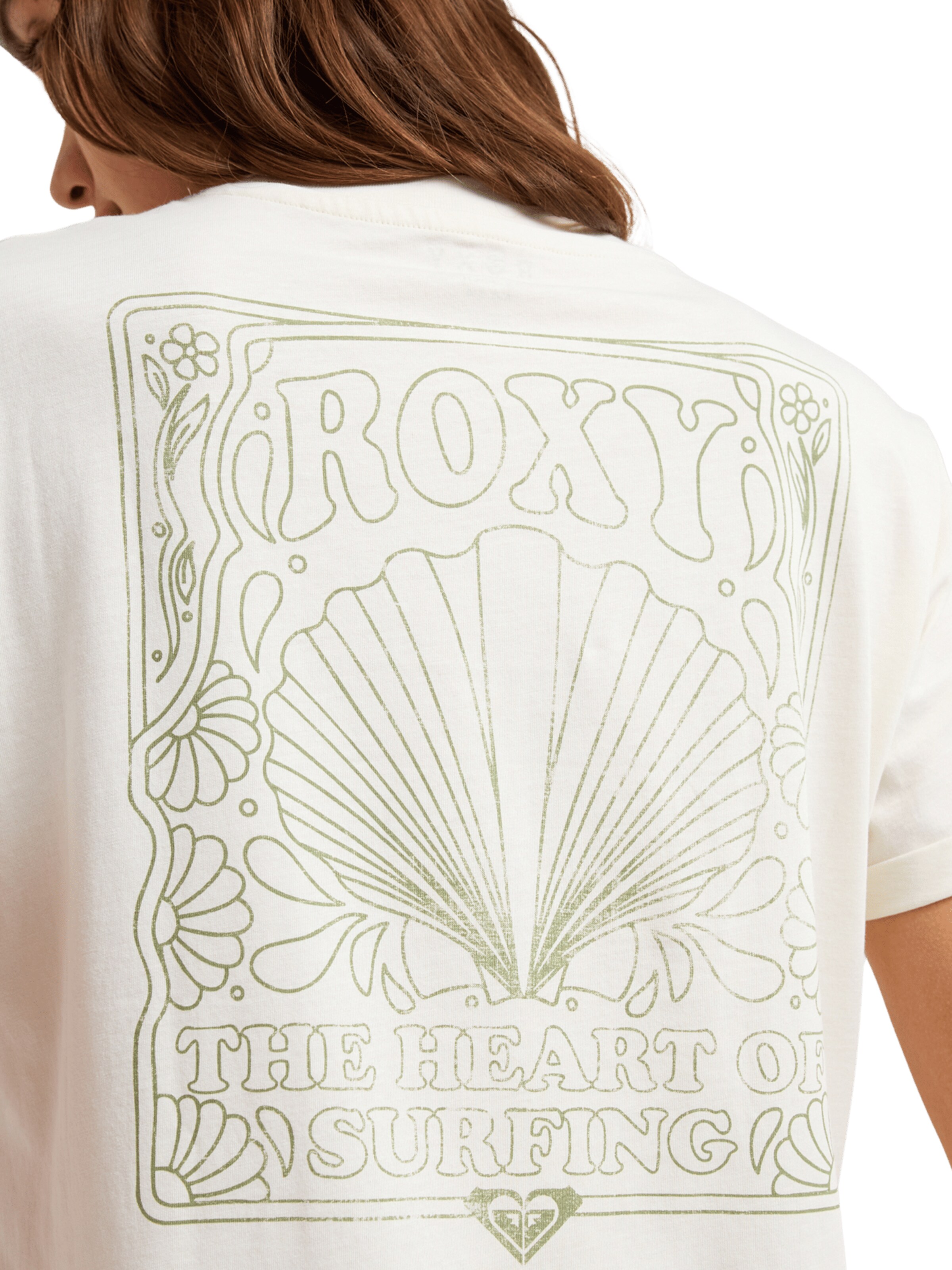 ROXY T-Shirt 'Ocean' in Weiß