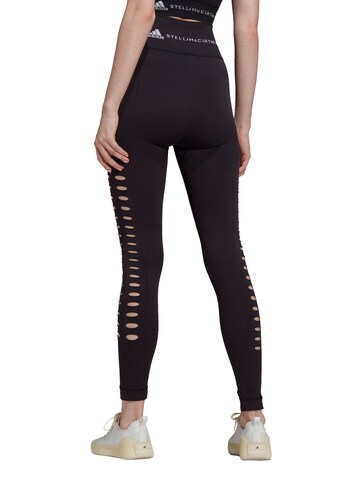 Skinny Pantalon de sport ADIDAS BY STELLA MCCARTNEY en noir