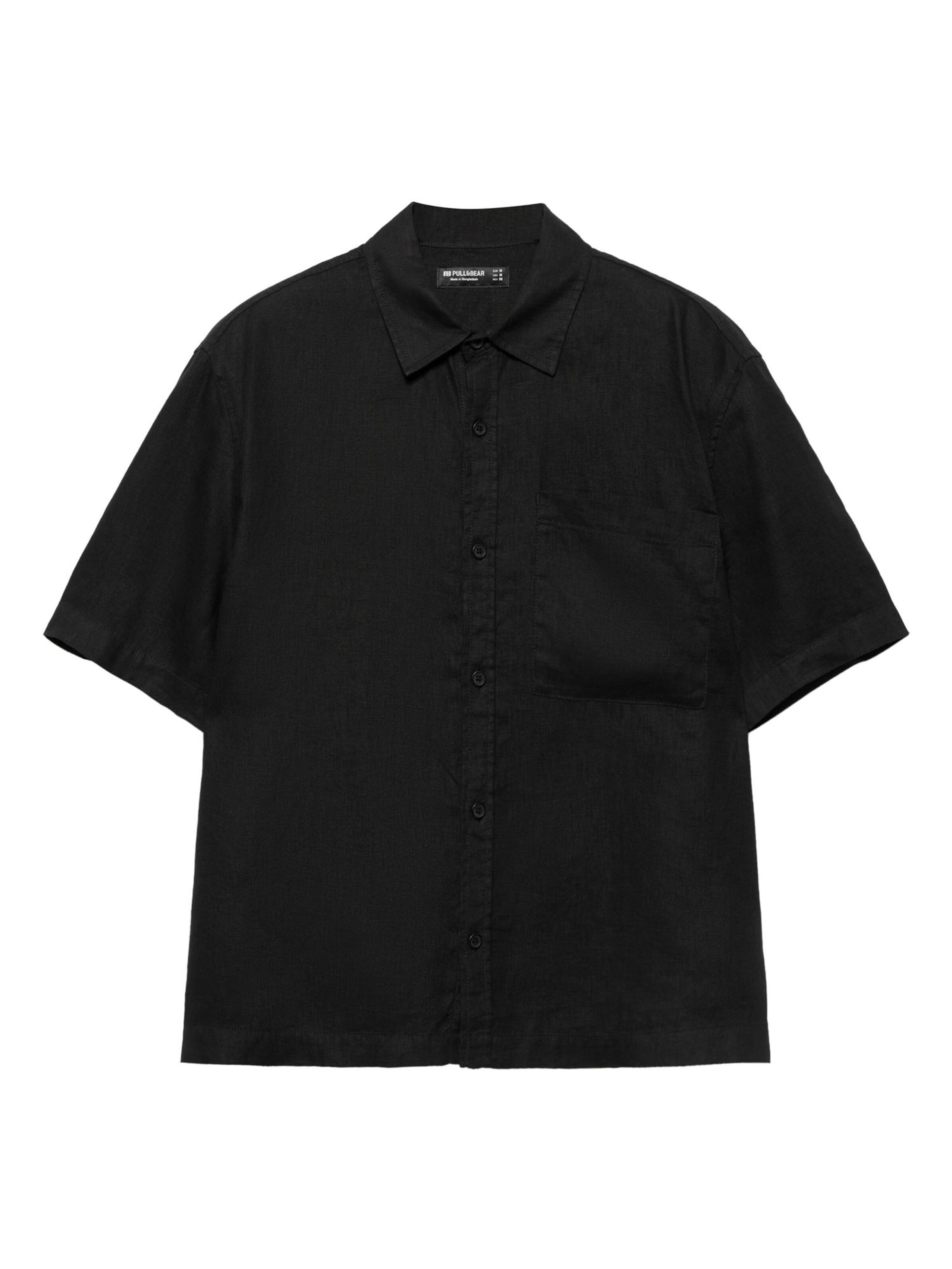 Pull&Bear Paita koossa XS värissä musta, Tuotenäkymä