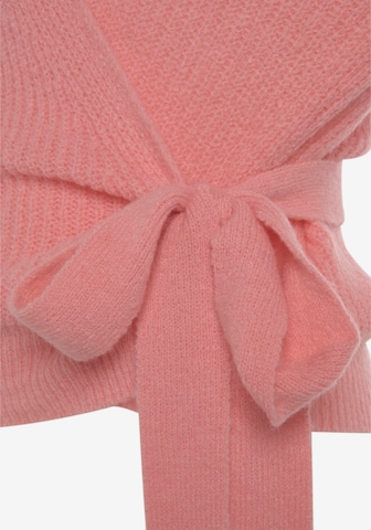LASCANA Knit Cardigan in Pink