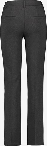GERRY WEBER Bootcut Παντελόνι με τσάκιση σε γκρι