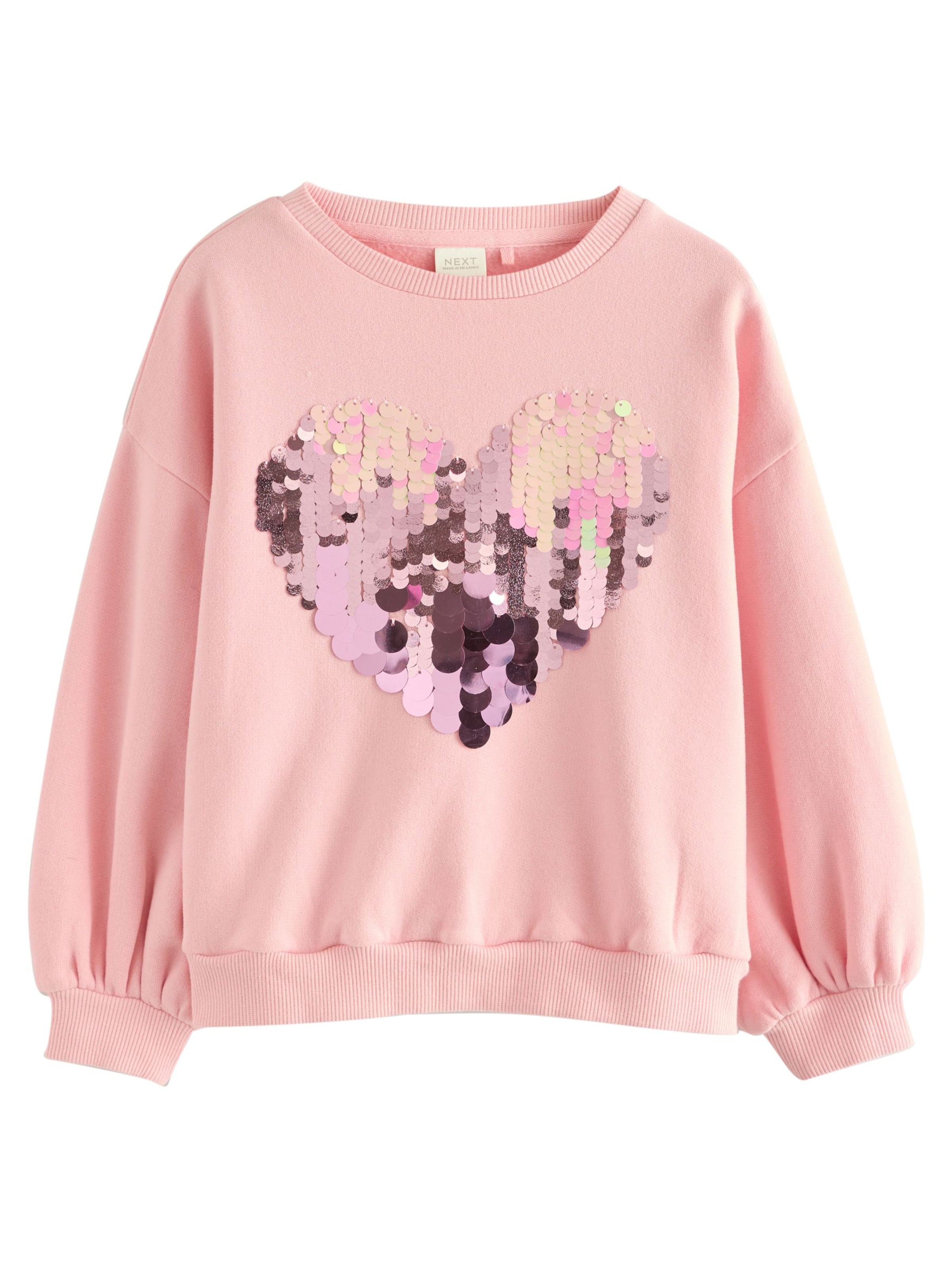 NextSweater majica - roza boja: prednji dio