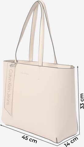 Calvin Klein Jeans - Shopper en beige