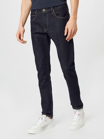 Coupe slim Jean 'Luke' Lee en bleu : devant