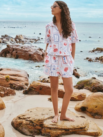 Loosefit Pantaloni di Next in bianco: frontale