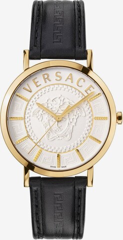 VERSACE Analog Watch 'V-Essential' in Black: front