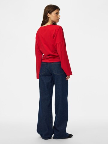 PIECES Shirt 'PCAlli' in Rot