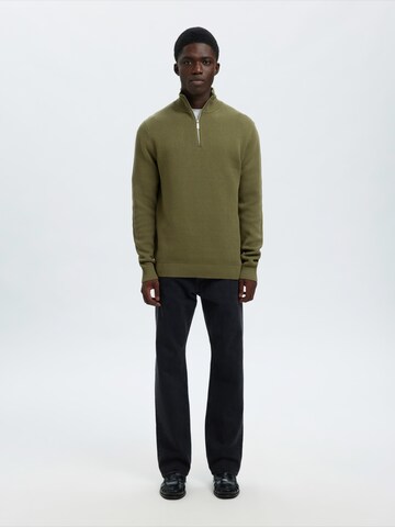 SELECTED Pullover 'SLHDANE' i grøn