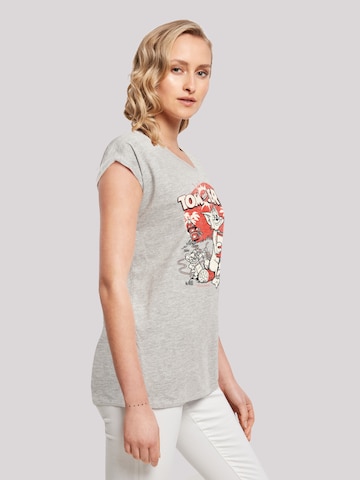 T-shirt 'Tom And Jerry- Rocket Prank' F4NT4STIC en gris